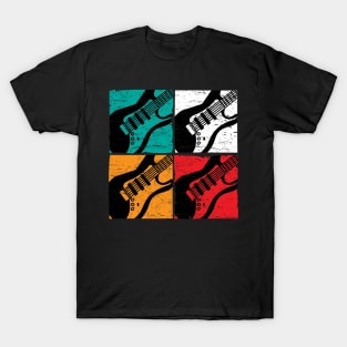 Vintage Guitar Design T-Shirt